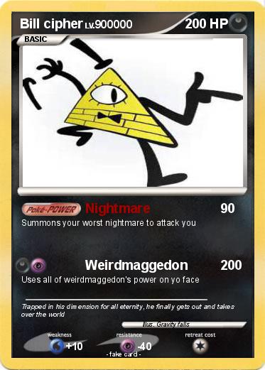 Pokemon Bill cipher