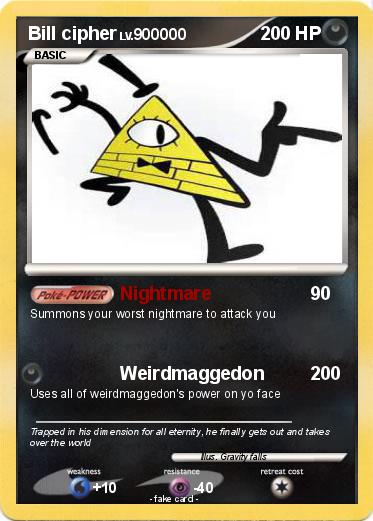 Pokemon Bill cipher