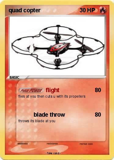 Pokemon quad copter