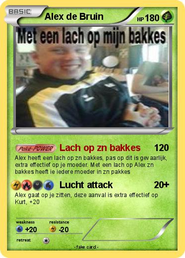 Pokemon Alex de Bruin