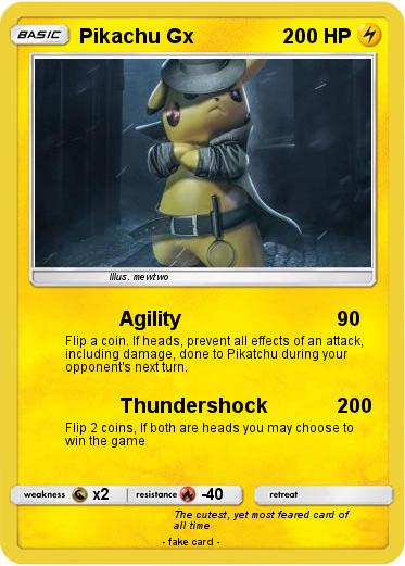 Pokemon Pikachu Gx