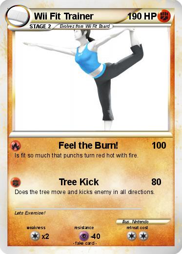 Pokemon Wii Fit Trainer
