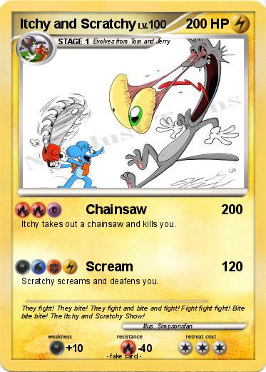 Pokemon Itchy and Scratchy
