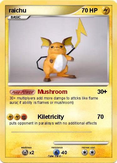 Pokemon raichu