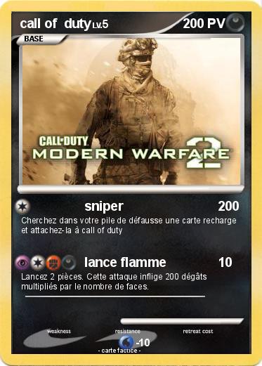 Pokemon call of  duty