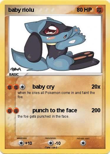 Pokemon baby riolu