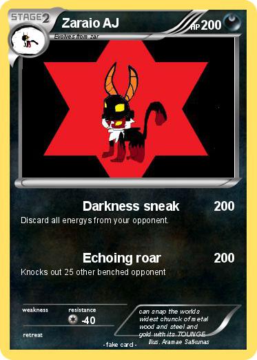 Pokemon Zaraio AJ