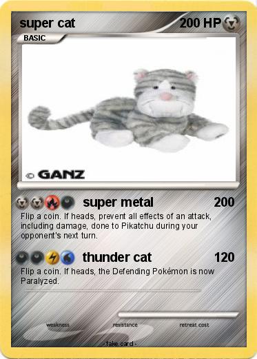 Pokemon super cat