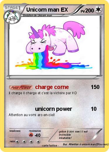 Pokemon Unicorn man EX