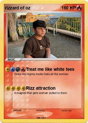 Pokemon rizzard of oz