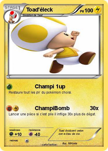 Pokemon Toad'éleck