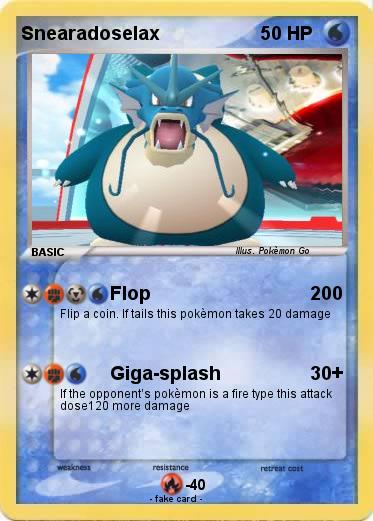 Pokemon Snearadoselax