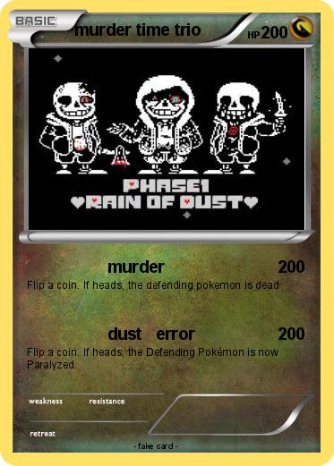 Pokemon murder time trio