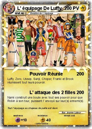 Pokemon L' équipage De Luffy