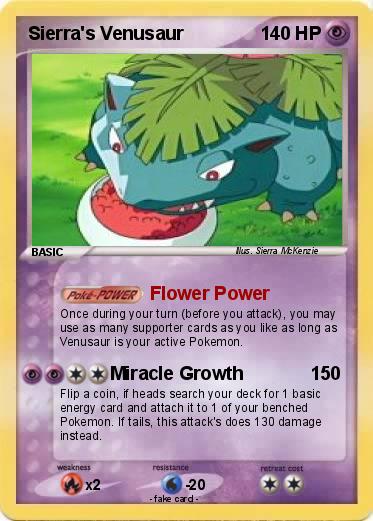 Pokemon Sierra's Venusaur