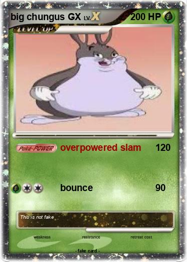 Pokemon big chungus GX