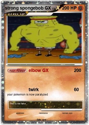 Pokemon strong spongebob GX