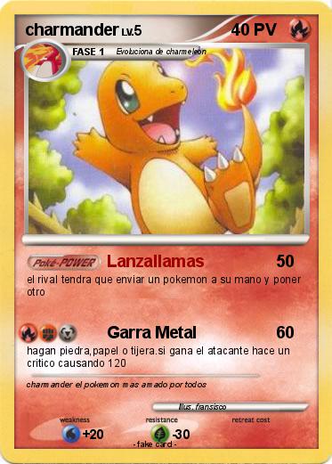 Pokemon charmander