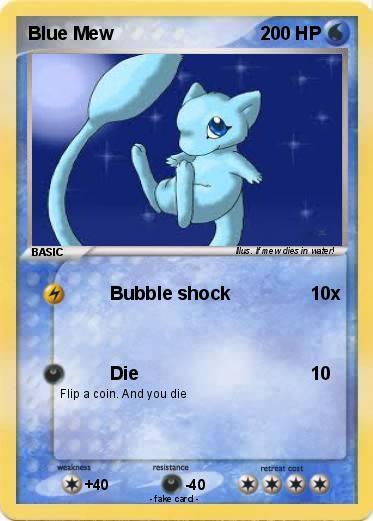 Pokemon Blue Mew