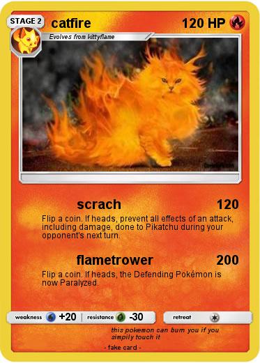 Pokemon catfire