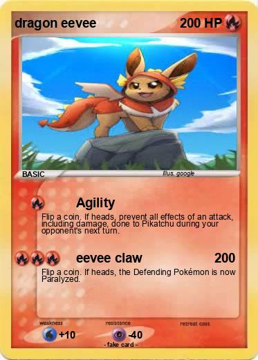 Pokemon dragon eevee