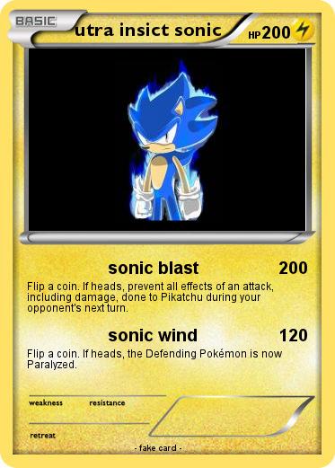 Pokemon utra insict sonic