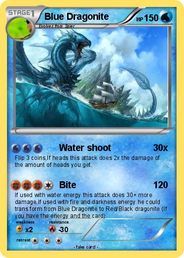 Pokemon Blue Dragonite
