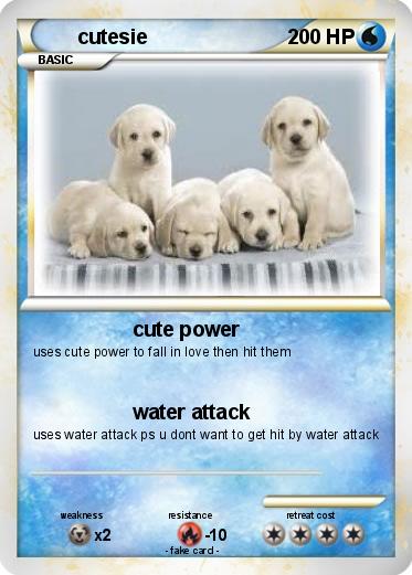 Pokemon cutesie