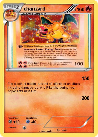 Pokemon charizard