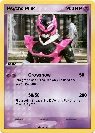 Pokemon Psycho Pink
