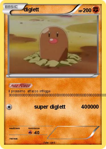 Pokemon diglett