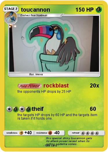 Pokemon toucannon