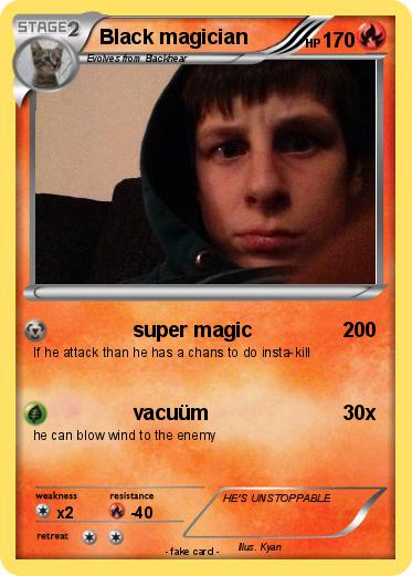 Pokemon Black magician