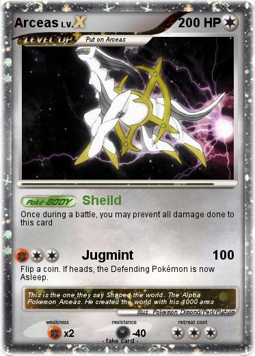 Pokemon Arceas