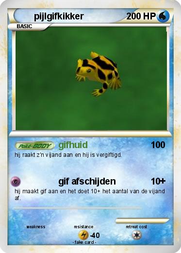Pokemon pijlgifkikker
