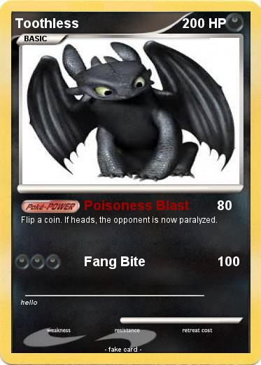 Pokemon Toothless