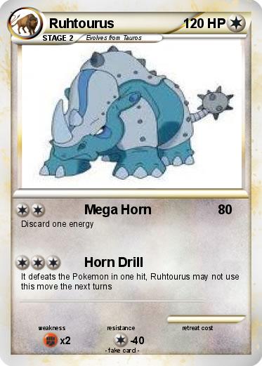 Pokemon Ruhtourus