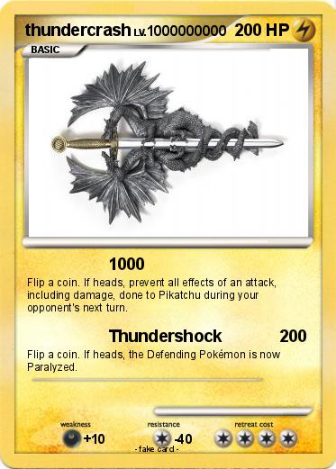 Pokemon thundercrash