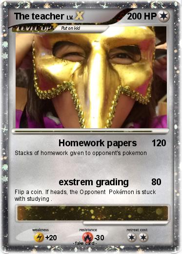 Pokemon The teacher