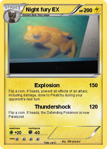 Pokemon Night fury EX