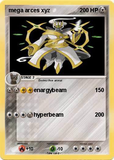 Pokemon mega arces xyz