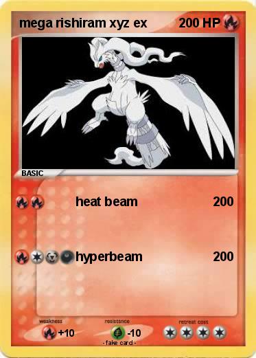 Pokemon mega rishiram xyz ex