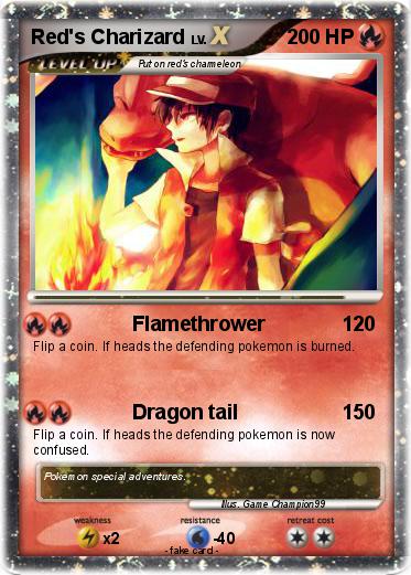 Pokemon Red's Charizard