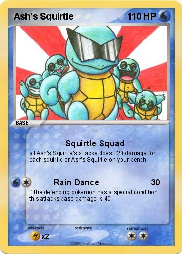 Pokémon Ash s Squirtle - Squirtle Squad - My Pokemon Card