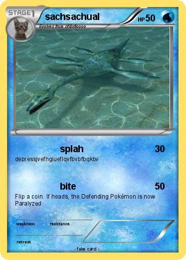 Pokemon sachsachual