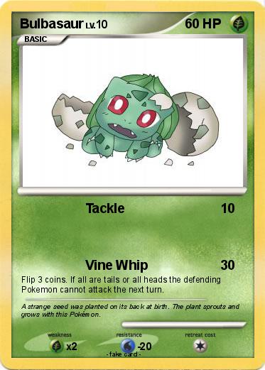Pokemon Bulbasaur