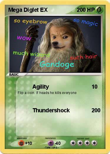 Pokemon Mega Diglet EX