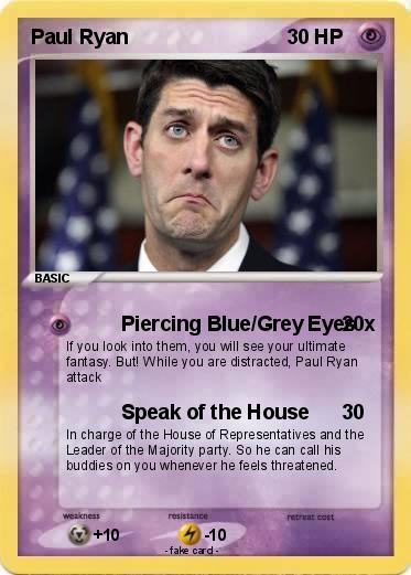 Pokemon Paul Ryan