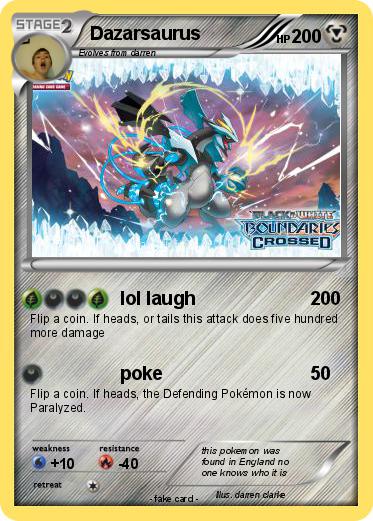 Pokemon Dazarsaurus