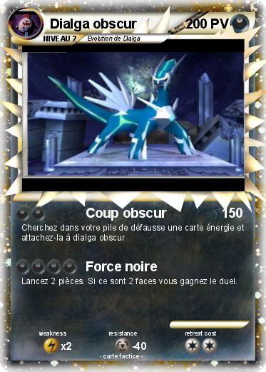 Pokemon Dialga obscur